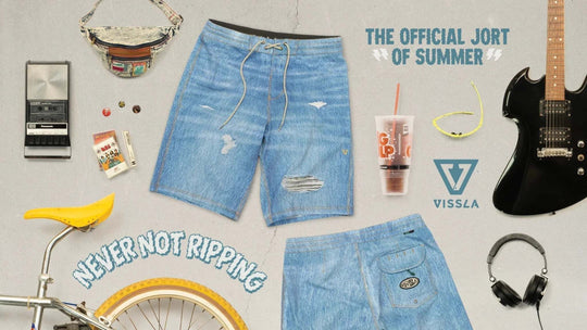 Born To Rip: The Vissla Jort Boardshort Is Here