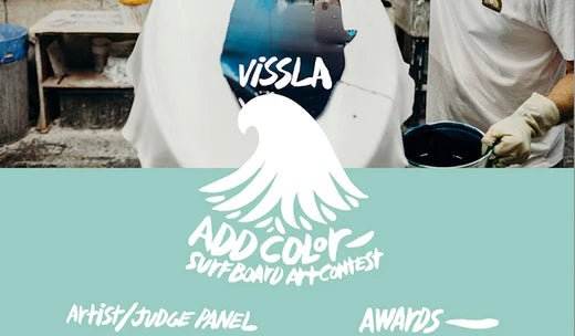 Vissla Add Color Surfboard Art Contest