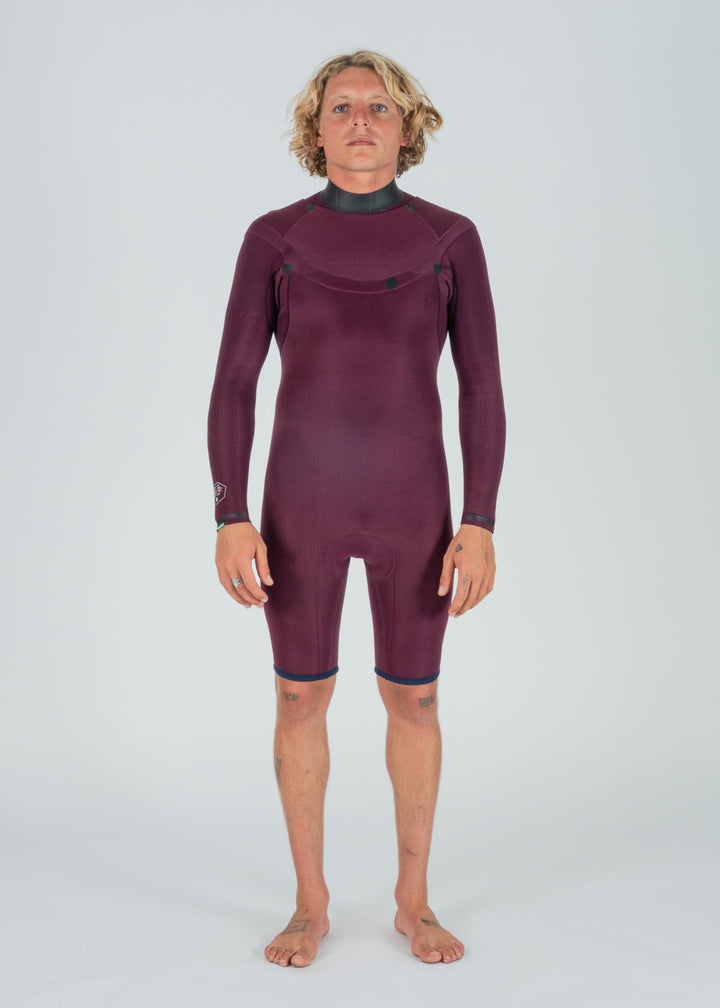 Vissla New Seas 2-2 Long Sleeve Spring U-Zip Wetsuit