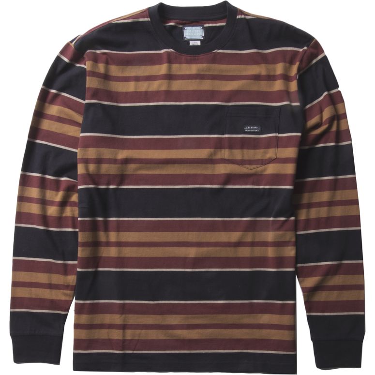 Vissla Creators LS PKT Tee - brick