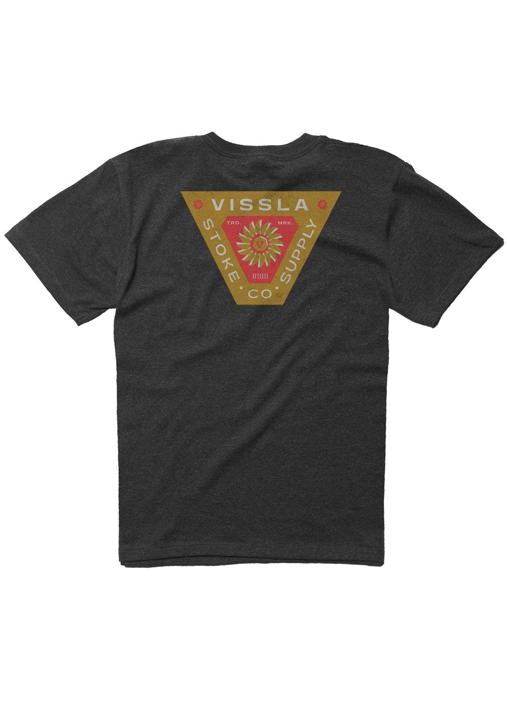 VIssla Insignia Boys Tee - black heather