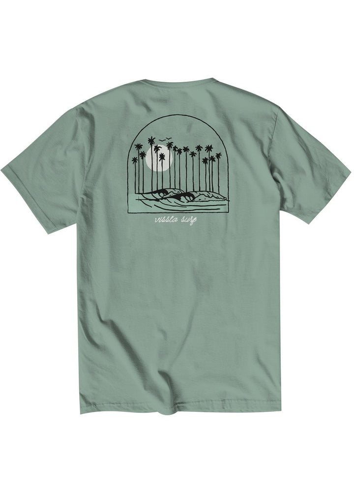 Vissla Out Front Organic PKT Tee - Jade