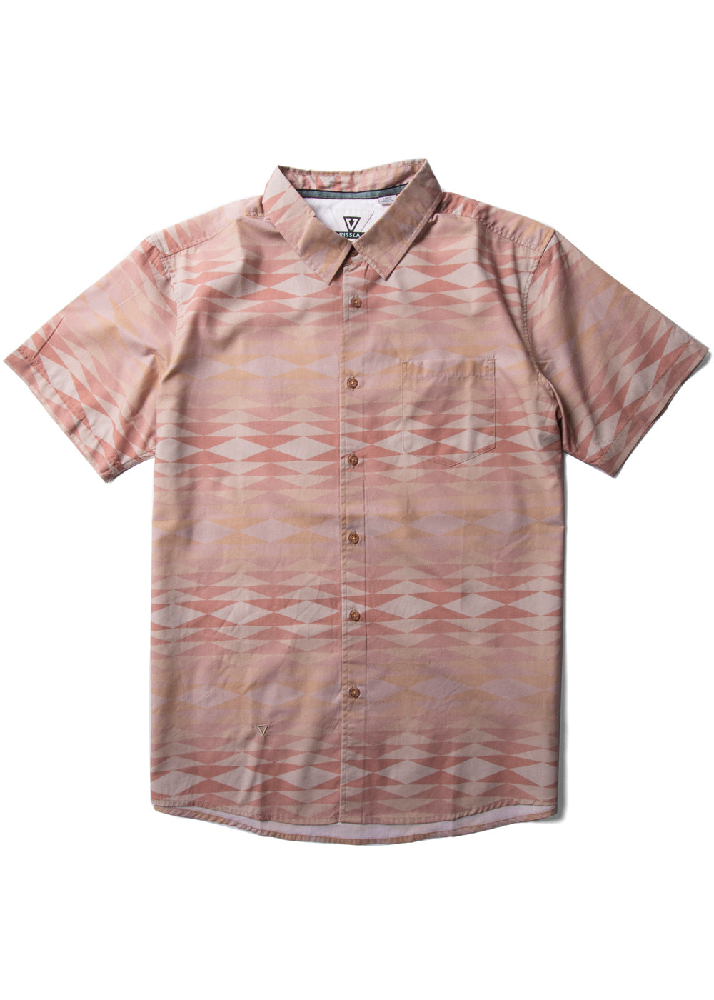 Vissla Jabber Eco SS Shirt - Terracotta