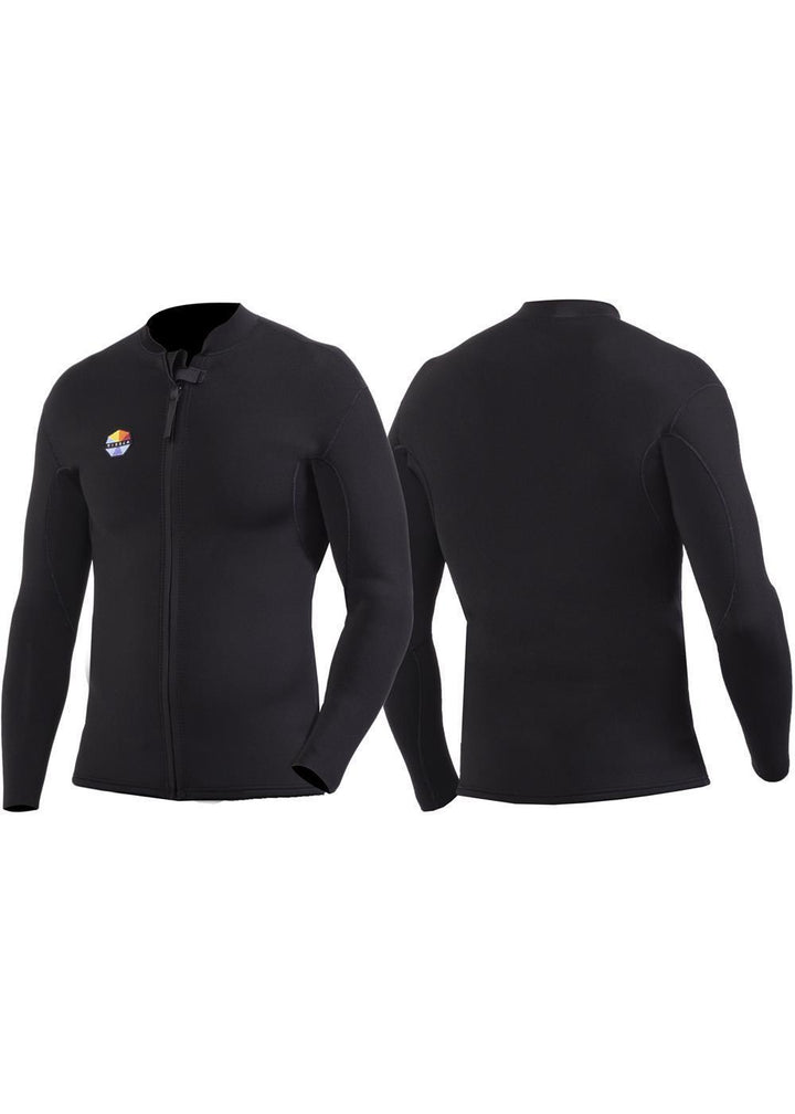 VIssla Solid Sets 2mm wetsuit jacket - black