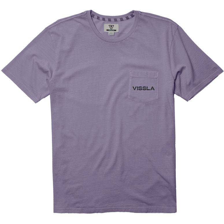 Vissla Wave Pool Warriors Pocket Tee - dusty lilac