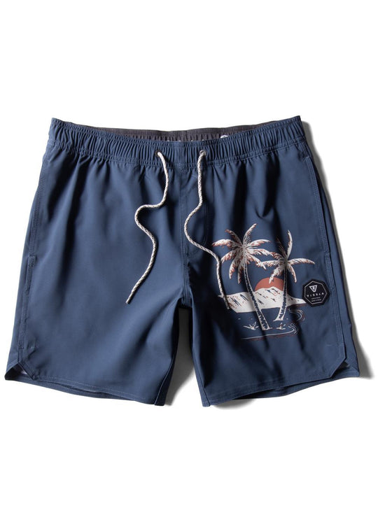 Vissla Le'Ahi 17.5" Boardshort - Dark Denim