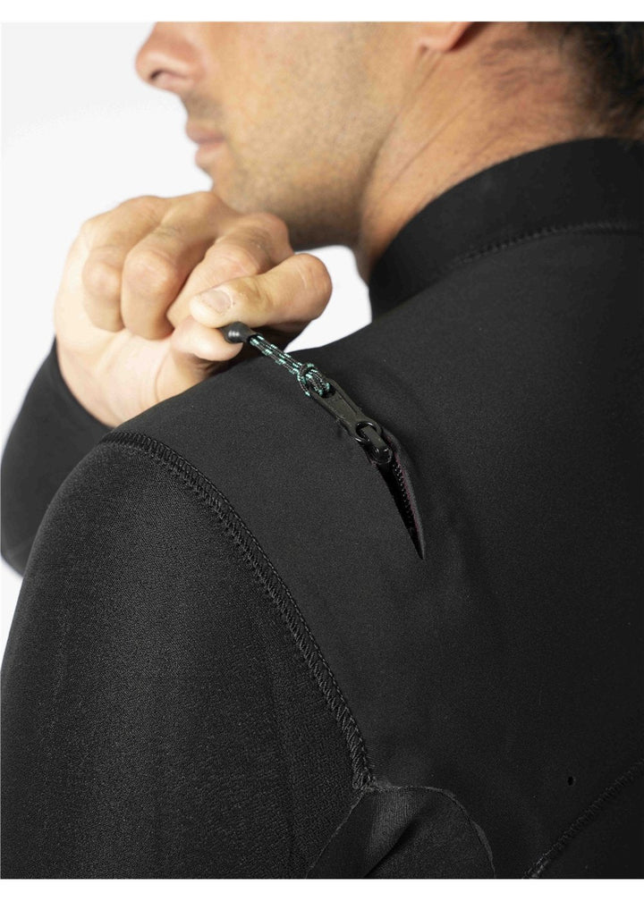 Vissla New Seas Boys 3-2 Full U - Zip in Black, view 5