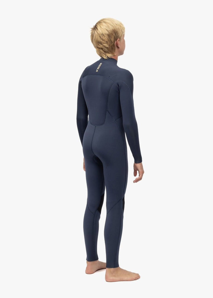 Vissla 7 Seas boys 3-2 full chest zip wetsuit