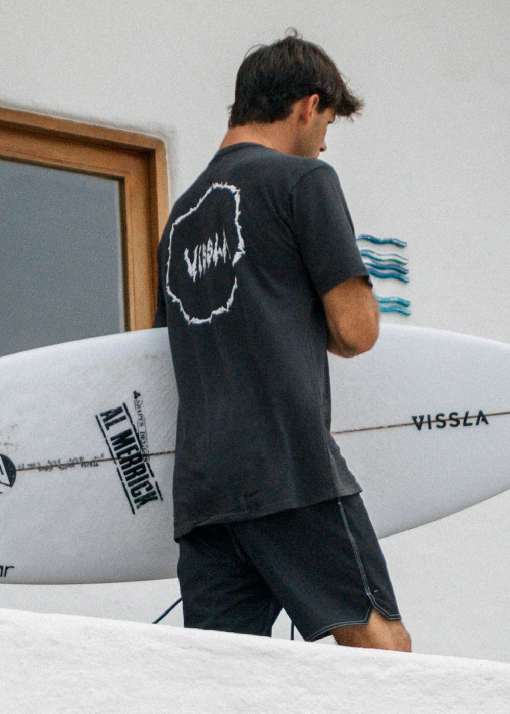 Vissla Dagger Tee in Phantom, view 2