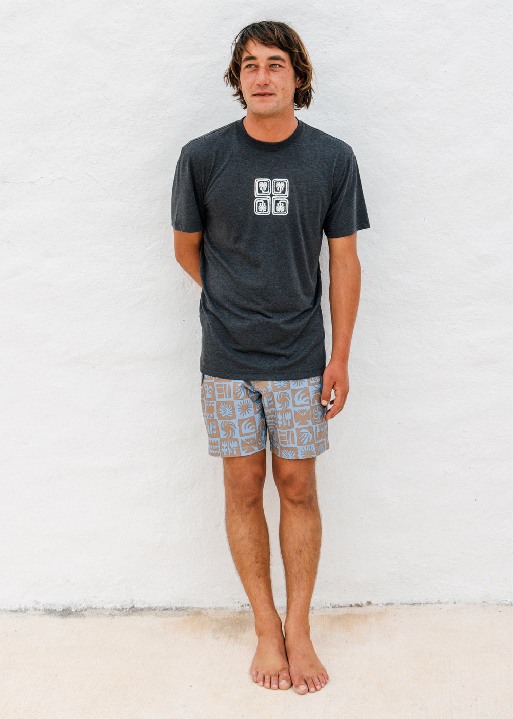 Vissla Ecology Center 17.5" Boardshort in Faded Denim, view 2