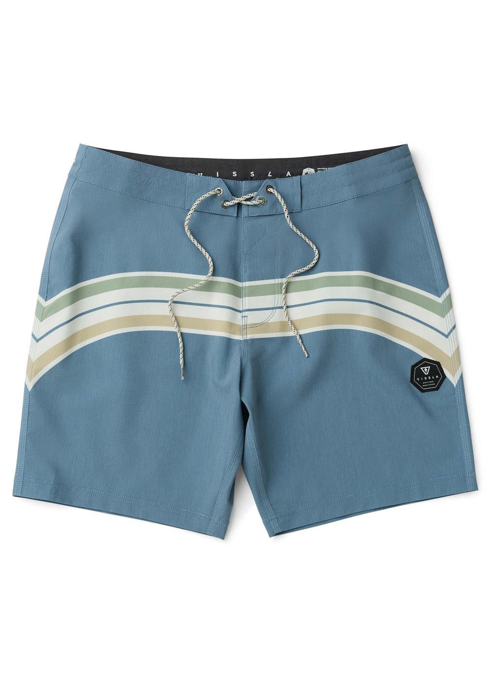 Vissla Latitude 13" Kids Boardshort in Blue Haze, view 2