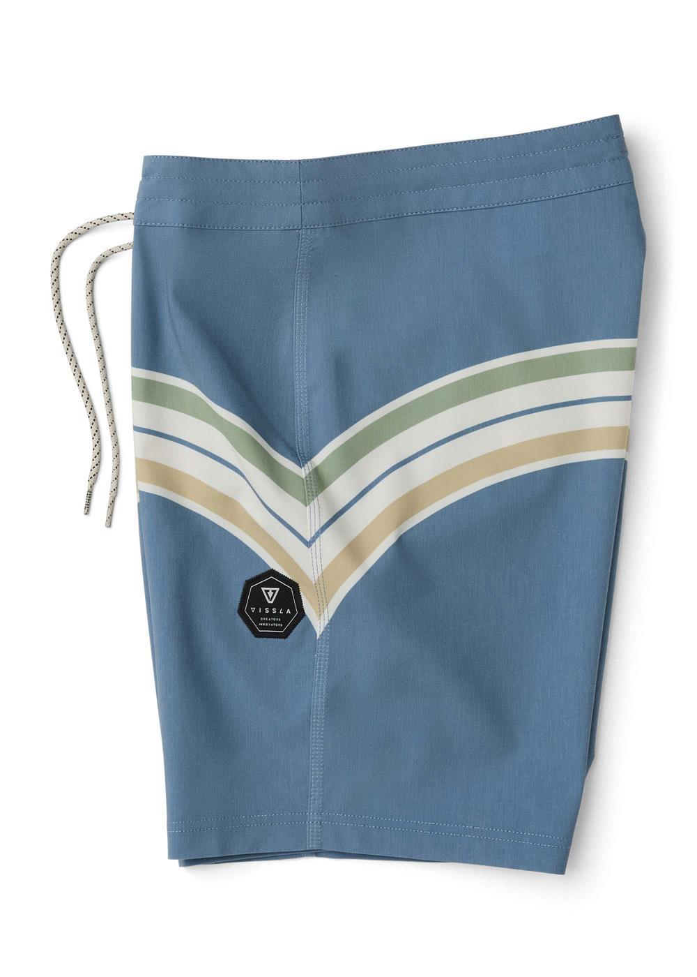 Vissla Latitude 13" Kids Boardshort in Blue Haze, view 6