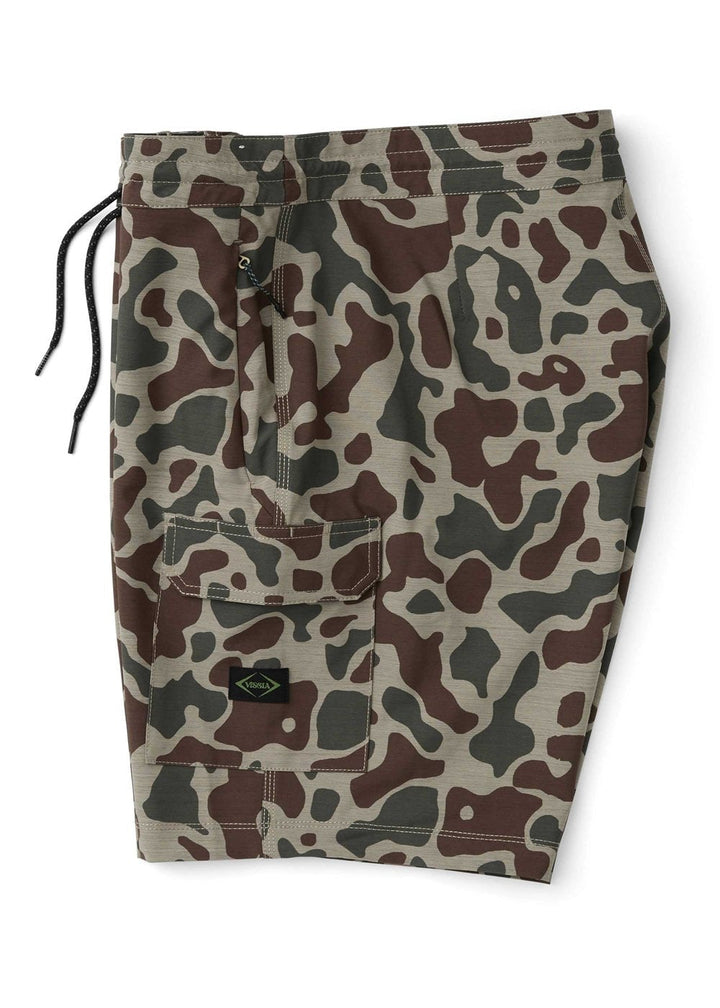 Vissla Roamer Cargo 18.5" Hybrid Boardshort in Camo, view 4