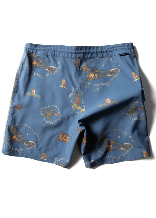 Vissla Wavy West 17.5" Boardshort - Tidal Blue