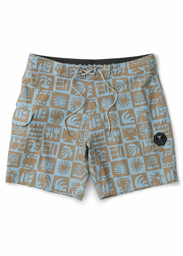 Vissla Ecology Center 17.5" Boardshort in Faded Denim