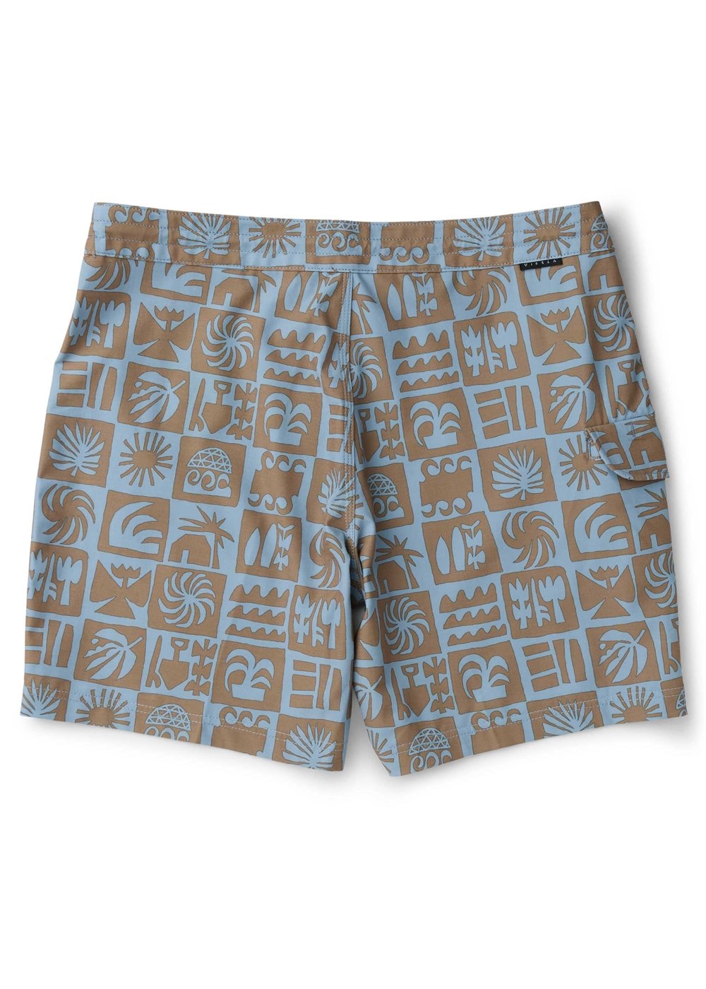 Vissla Ecology Center 17.5" Boardshort in Faded Denim, view 3