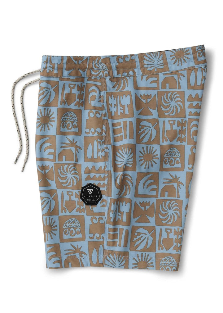 Vissla Ecology Center 17.5" Boardshort in Faded Denim, view 4