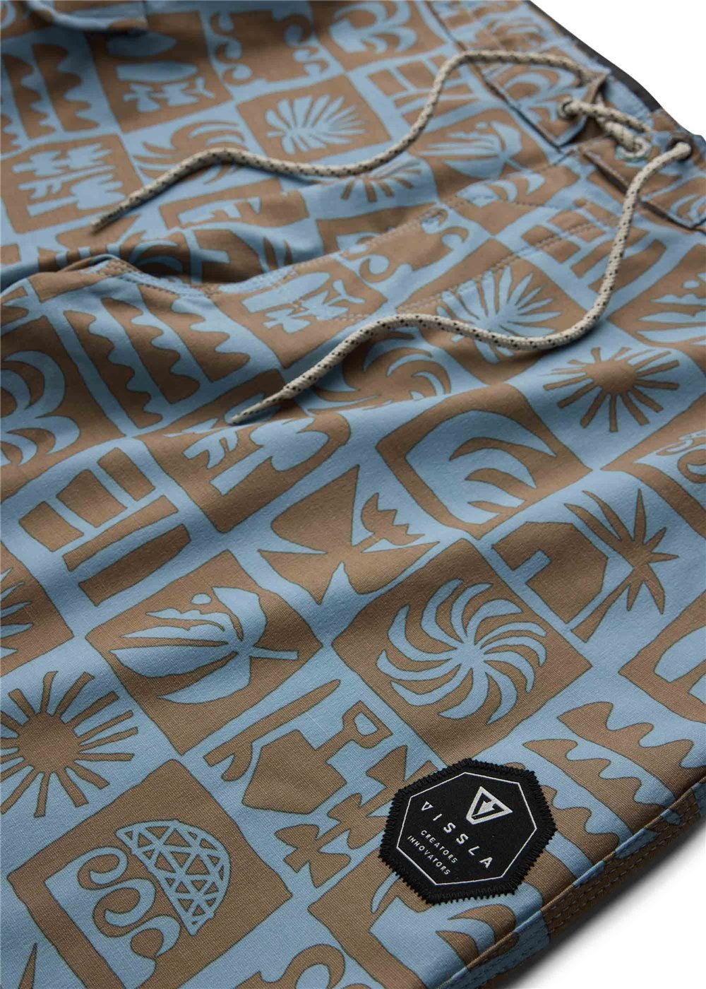 Vissla Ecology Center 17.5" Boardshort in Faded Denim, view 5