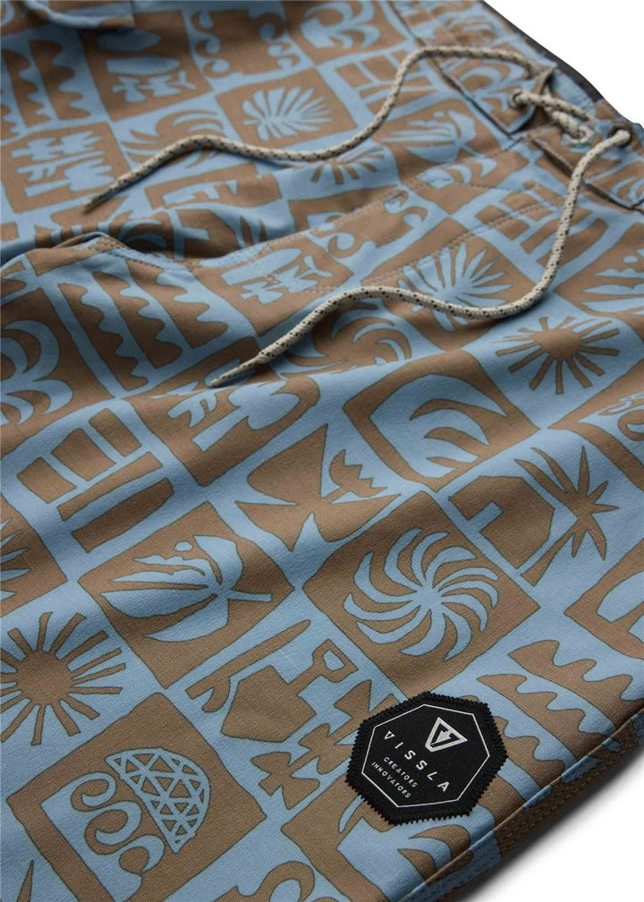 Vissla Ecology Center 17.5" Boardshort in Faded Denim, view 5
