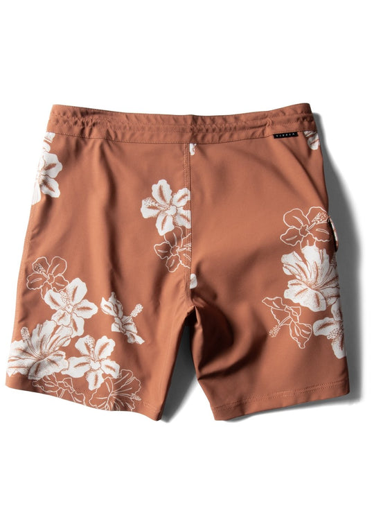 Vissla Byebiscus Boardshort - Terracotta