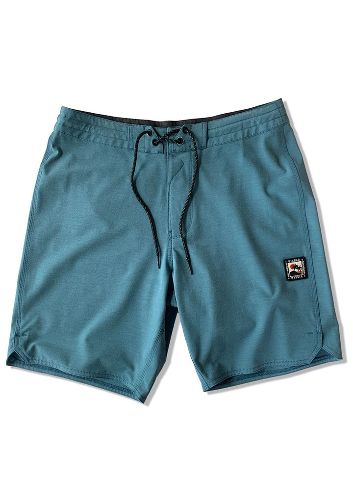 Vissla Solid Sets 18.5" Boardshort - tidal blue