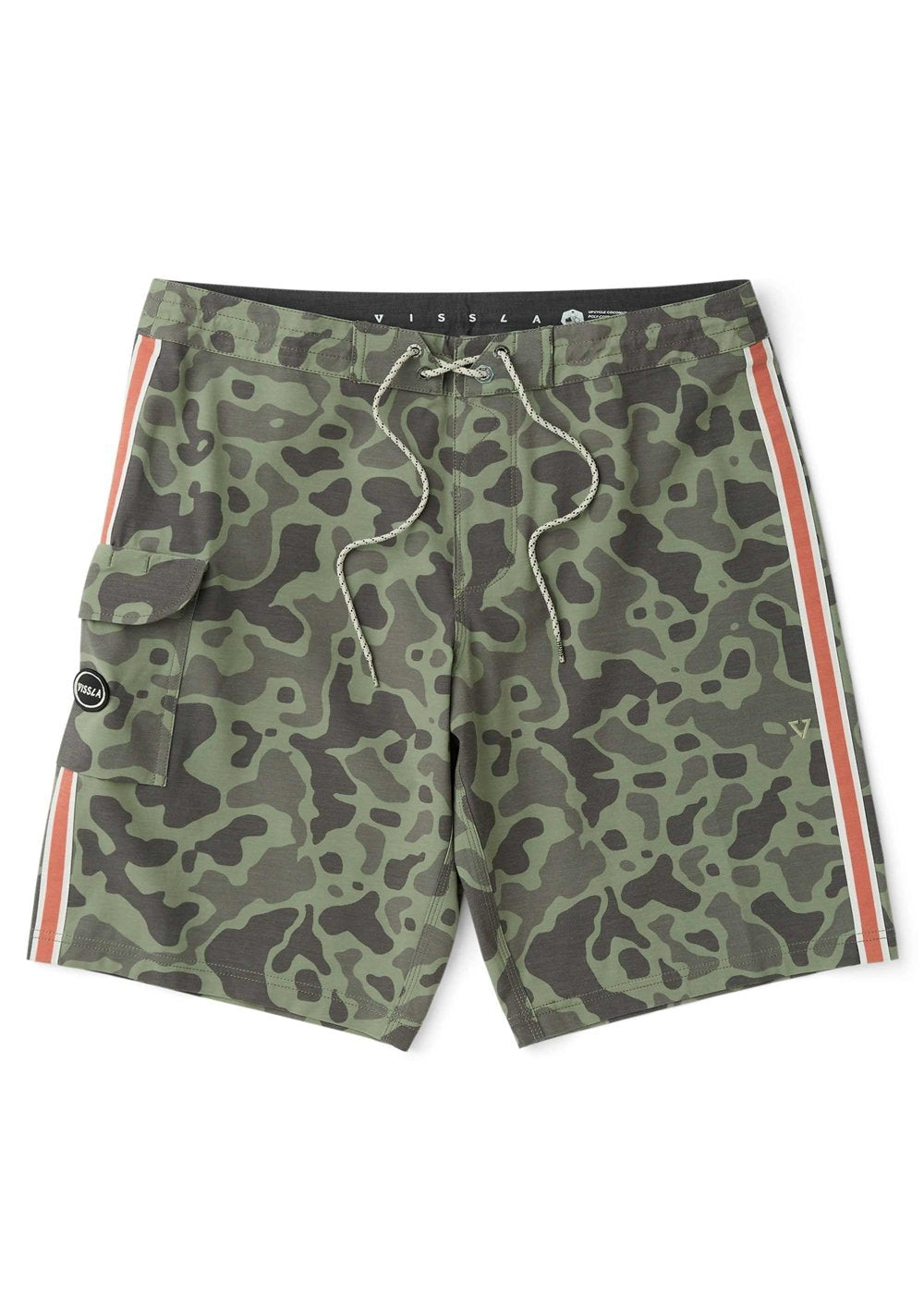 Vissla Long Sets 21" Boardshort in Camo 2