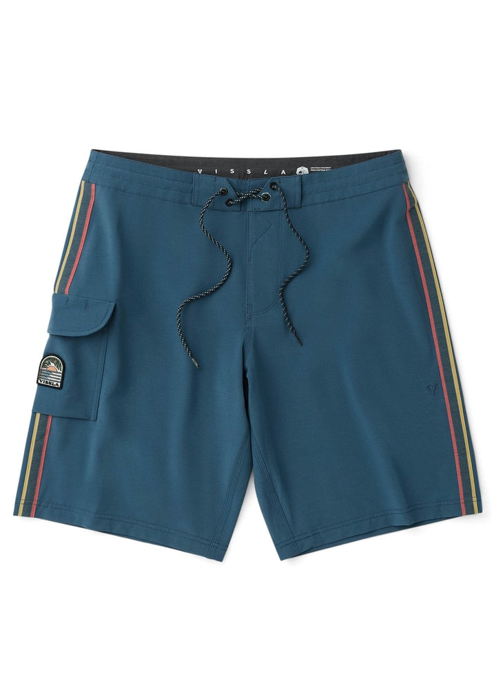 Vissla Long Sets 21" Boardshort in Dark Denim