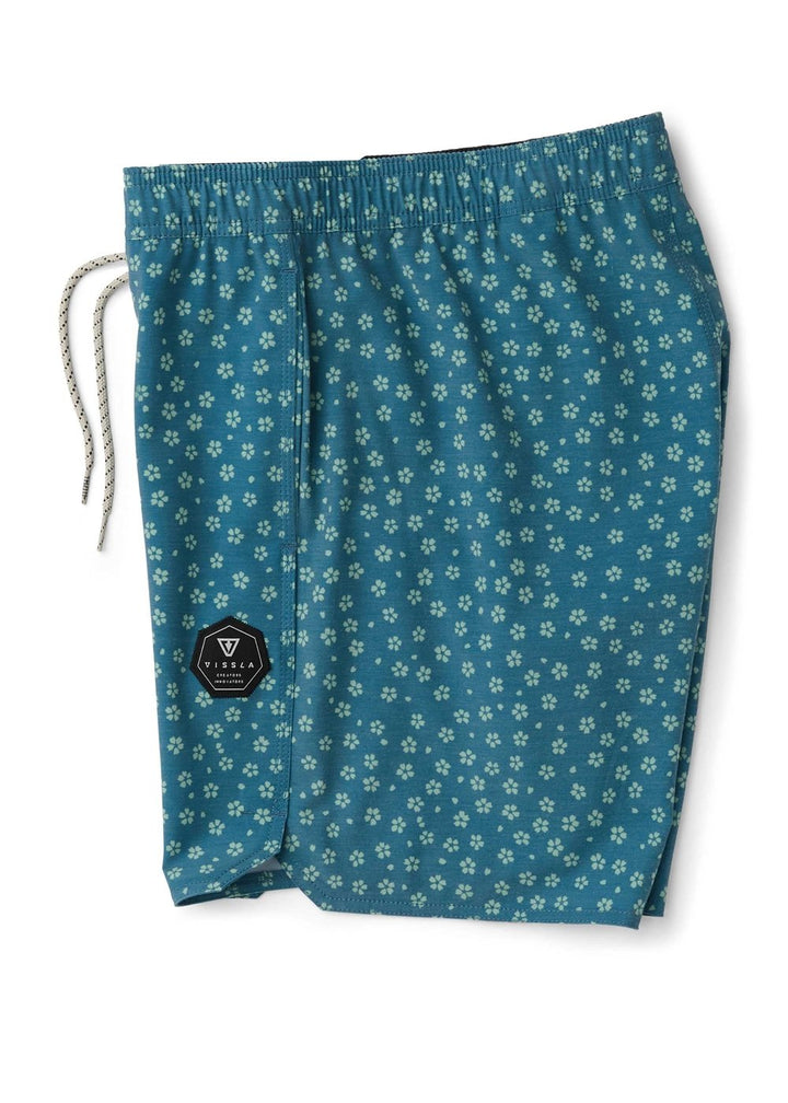Vissla Bongos 16.5" Ecolastic Boardshort in Tidal Blue, view 3