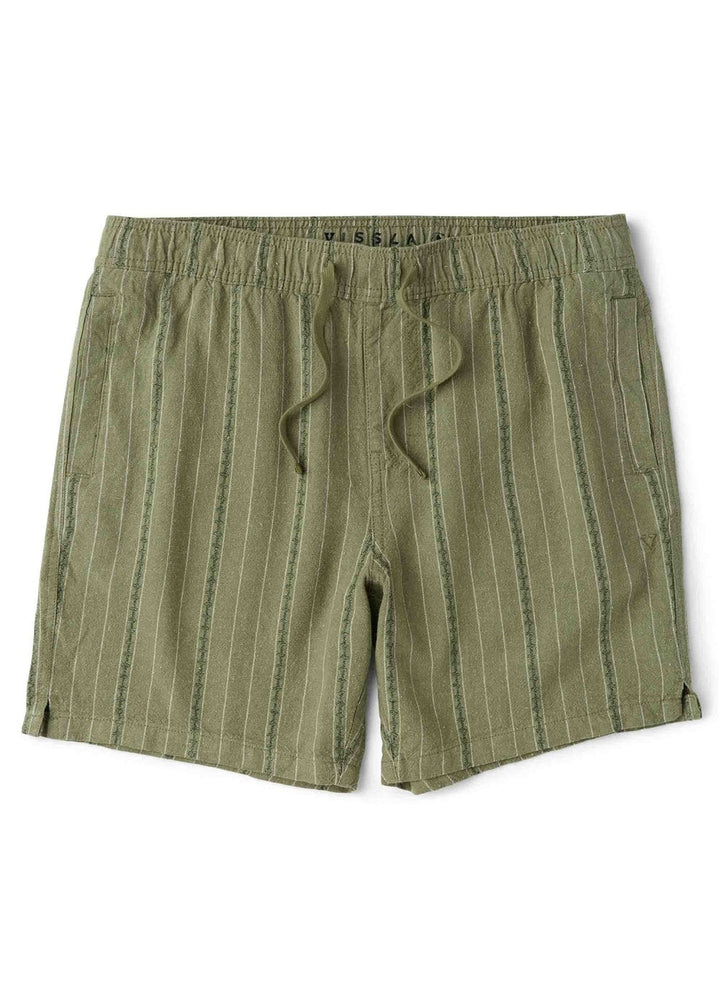 Vissla Grad Stripe 17" Elastic Linen Walkshort