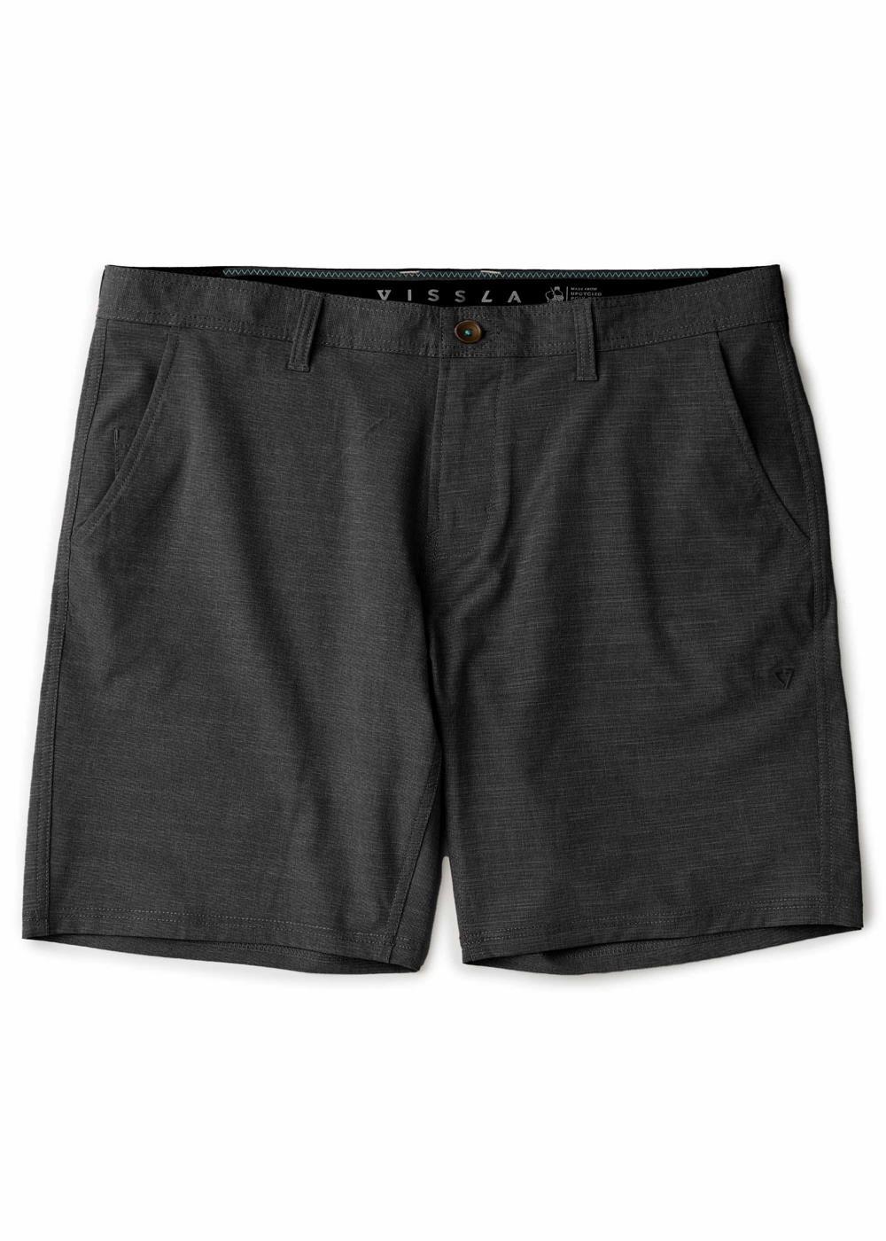 Vissla Fin Box Hybrid 19.5" Walkshort in Midnight