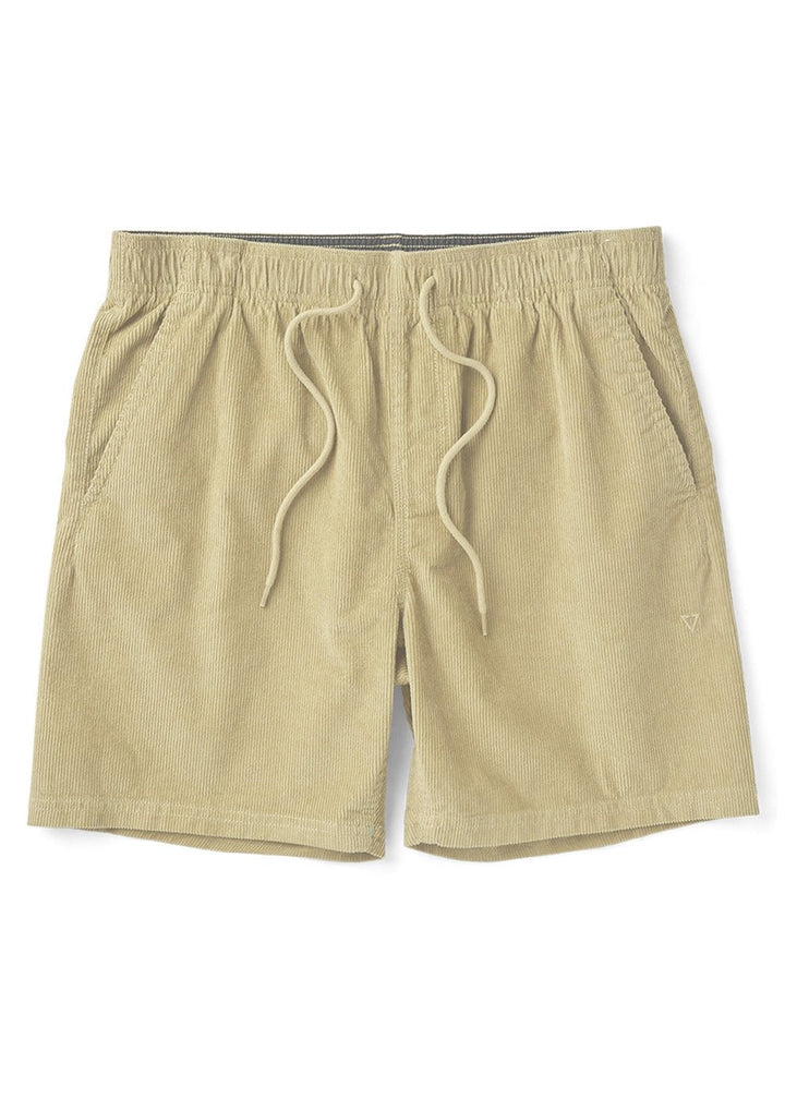 Vissla No See Ums Cord Eco 17" Elastic Walkshort in Light Khaki