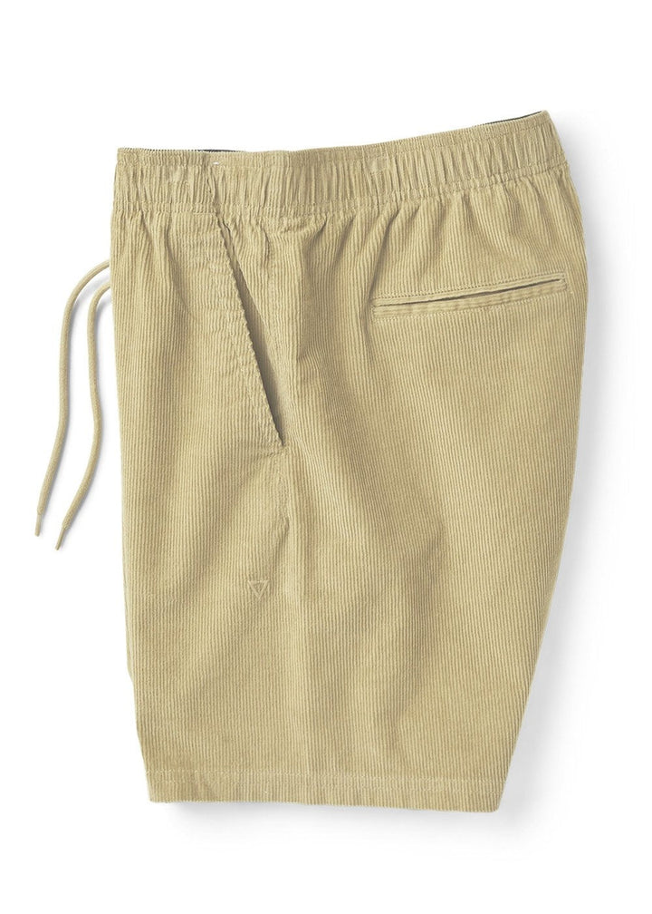 Vissla No See Ums Cord Eco 17" Elastic Walkshort in Light Khaki, view 4