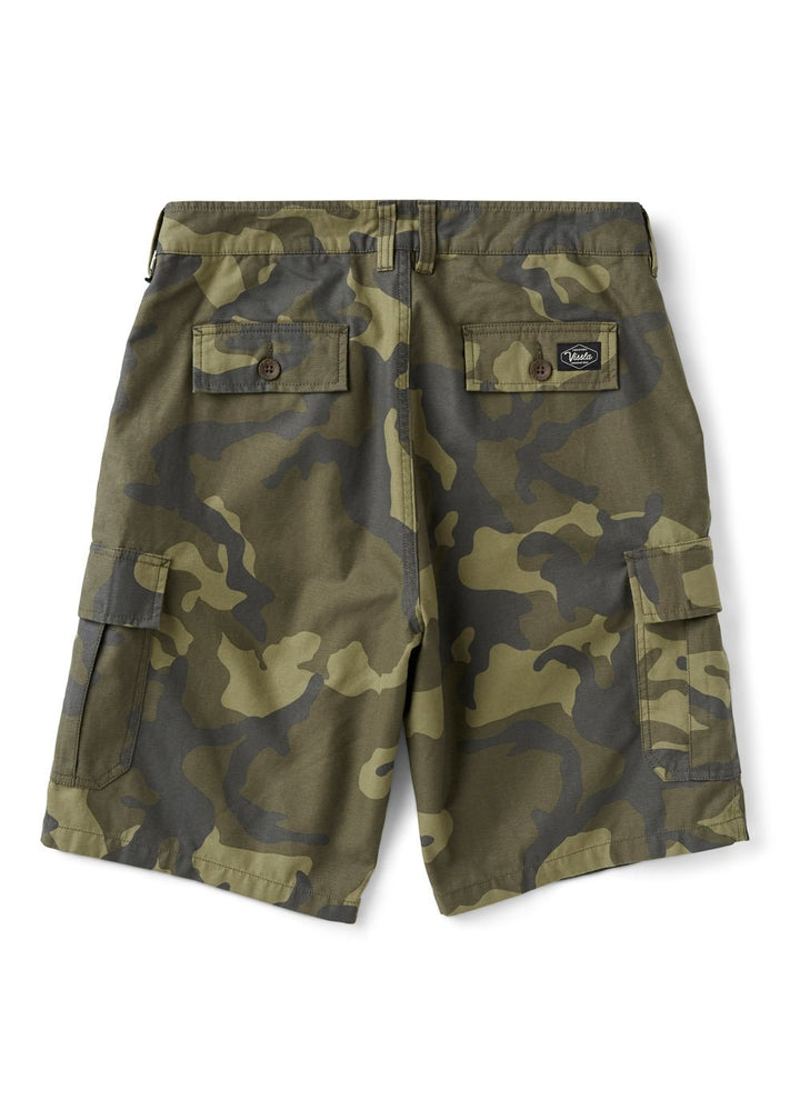 Vissla County Cargo Twill 21" Walkshort in Camo, view 2