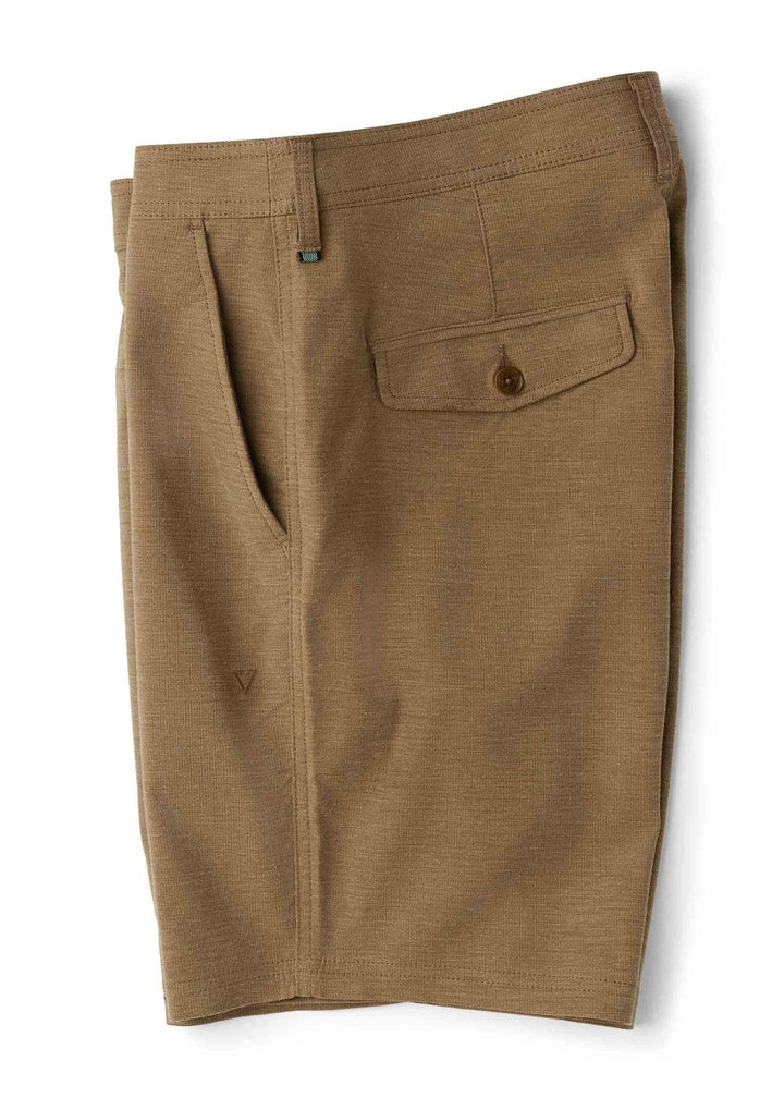 Vissla Canyons 25 Hybrid 18.5" Walkshort in Dark Khaki, view 3