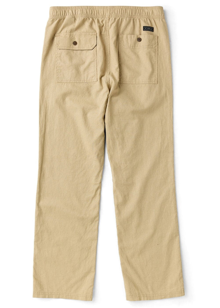 Vissla Rails Linen Eco Elastic Pant