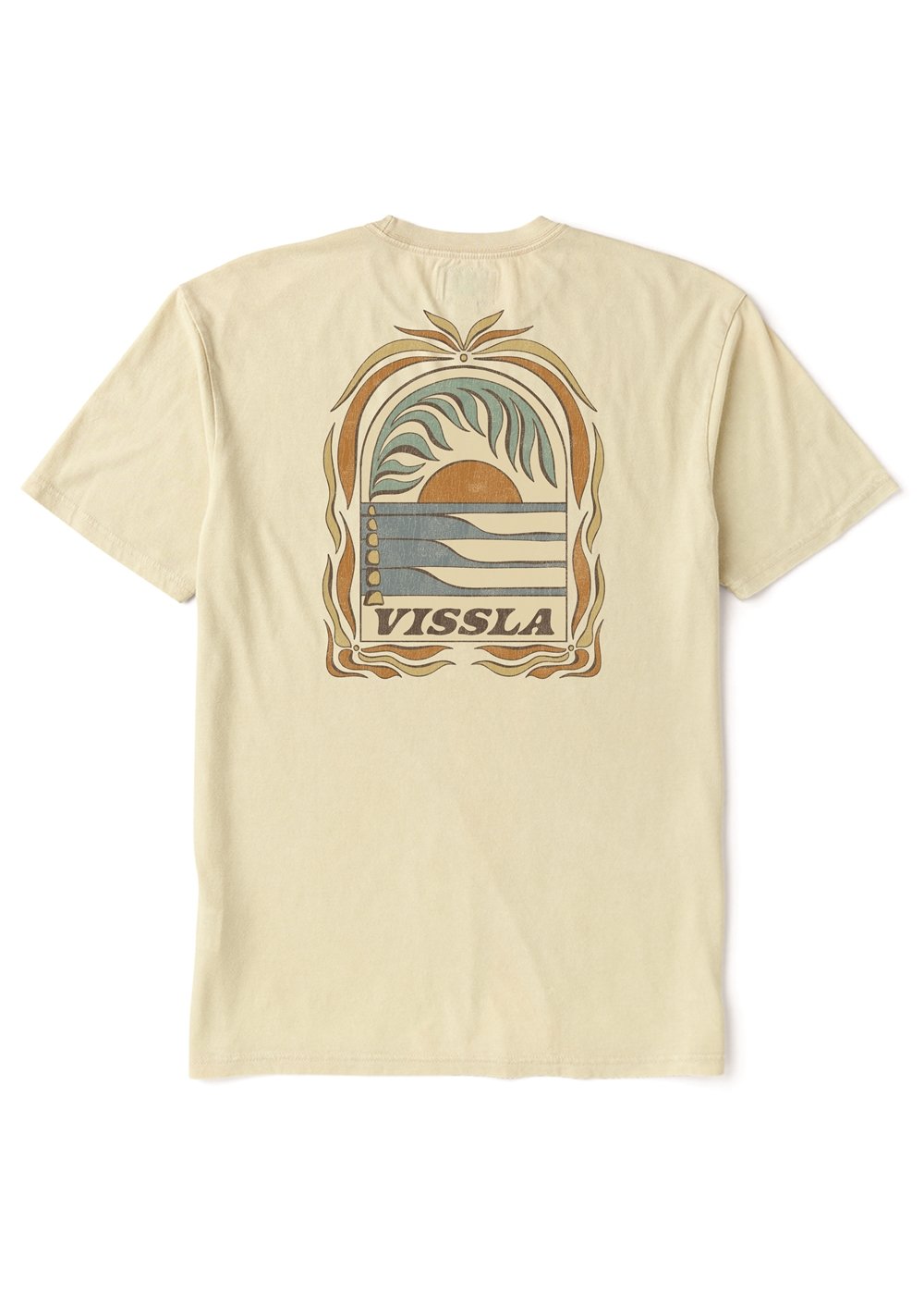 Vissla Canopy Cosmic Wash Tee in Dune