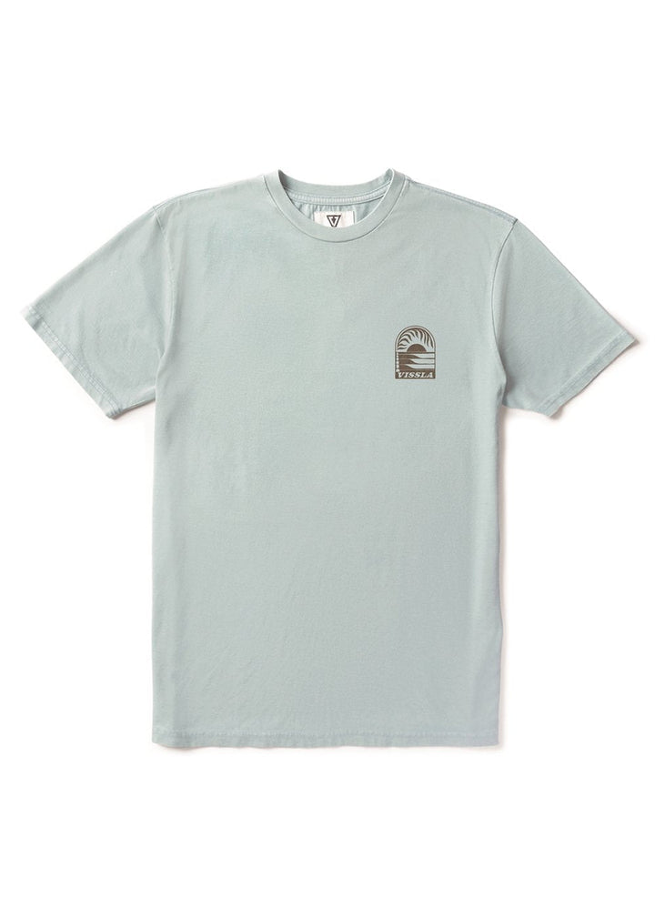 Vissla Canopy Cosmic Wash Tee in Coastal Blue, view 2