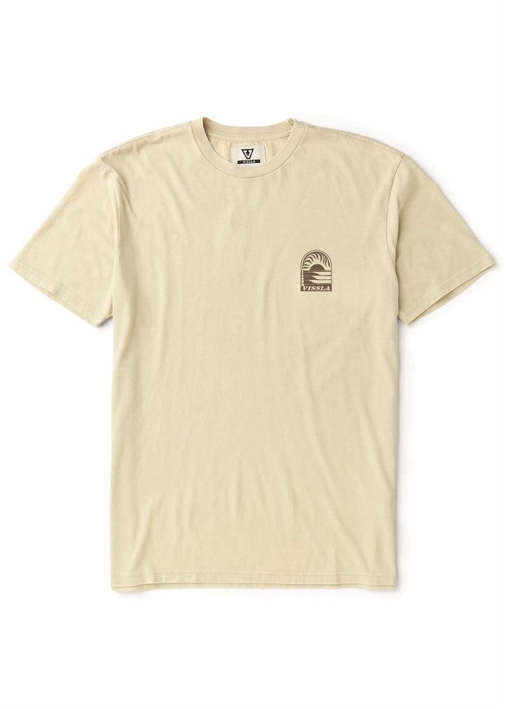 Vissla Canopy Cosmic Wash Tee in Dune, view 2