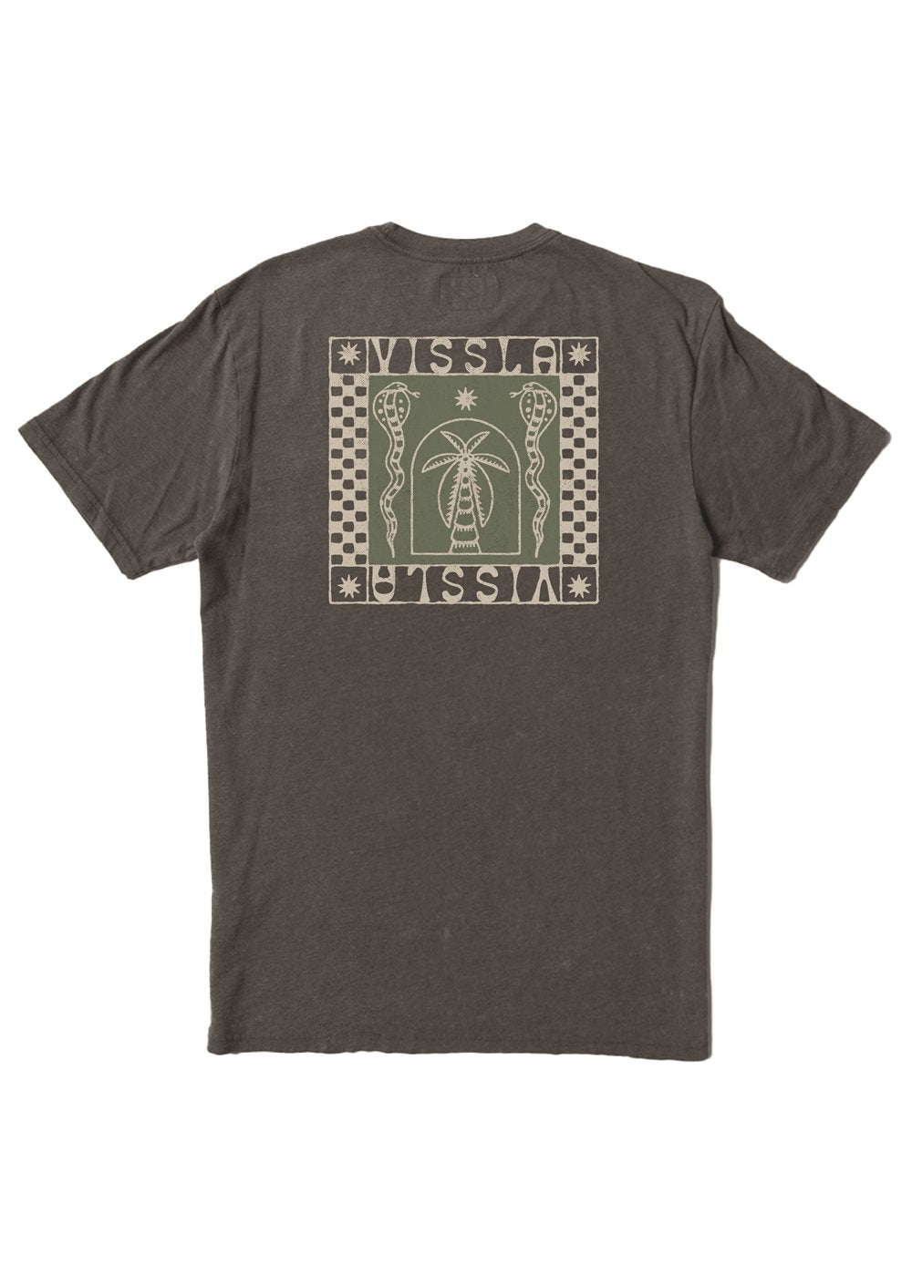 Vissla Serpents Cosmic Wash Tee in Phantom