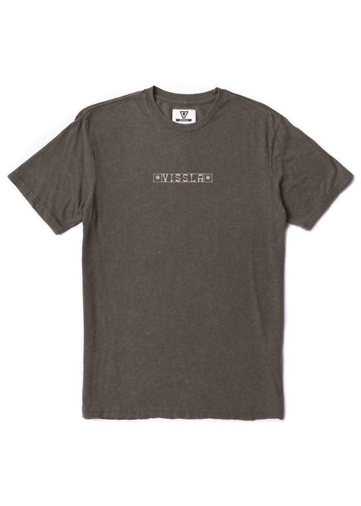 Vissla Serpents Cosmic Wash Tee in Phantom, view 3
