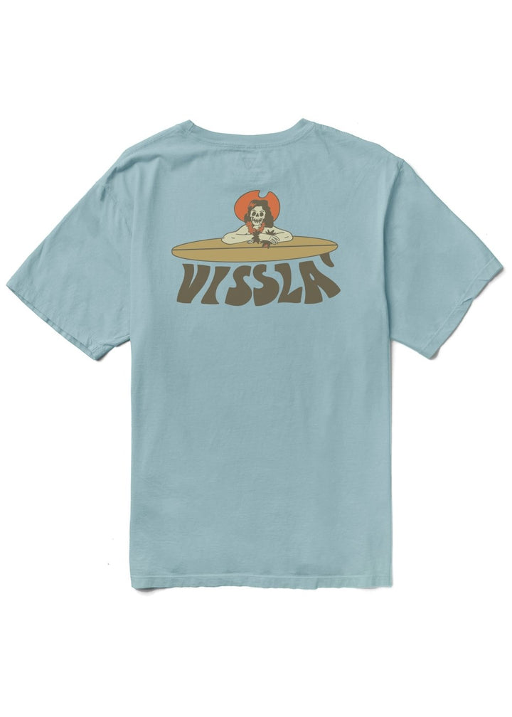 Vissla Soren Lady Shred Organic Tee - Stone Blue