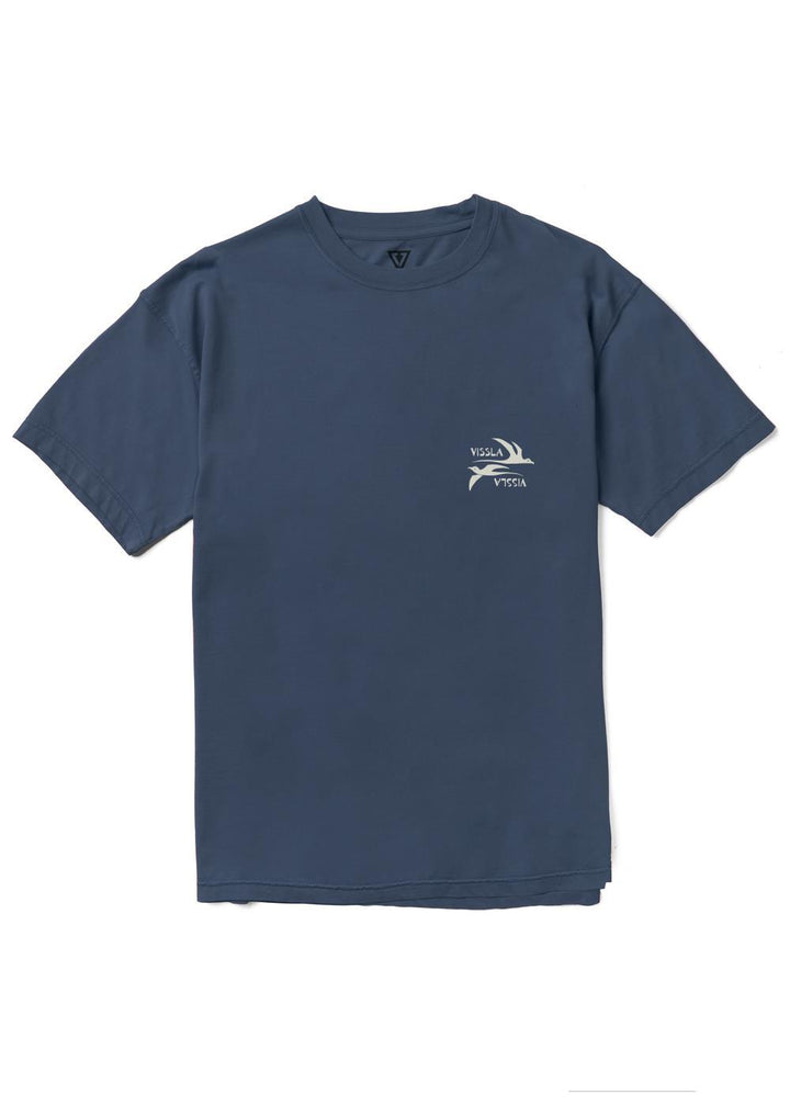 Vissla Miyashiro Swell Seekers Organic Tee - Dark Denim