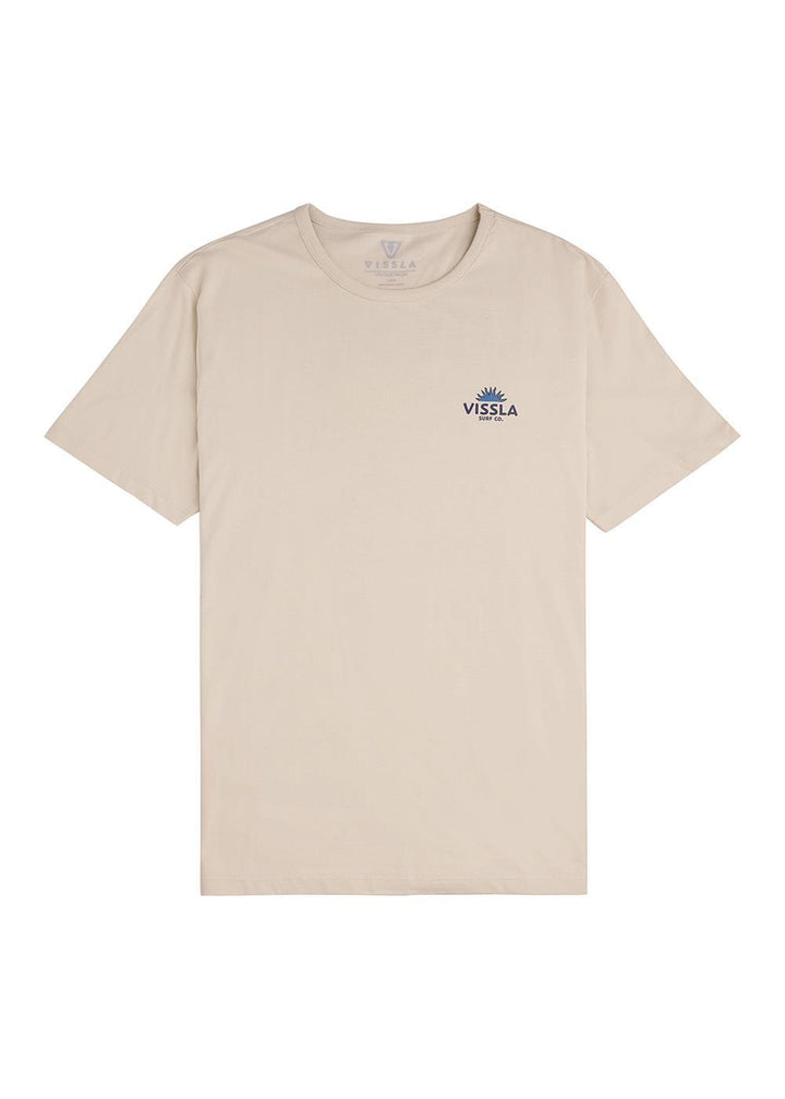 Vissla Raised By Waves Ss Tee , Bone