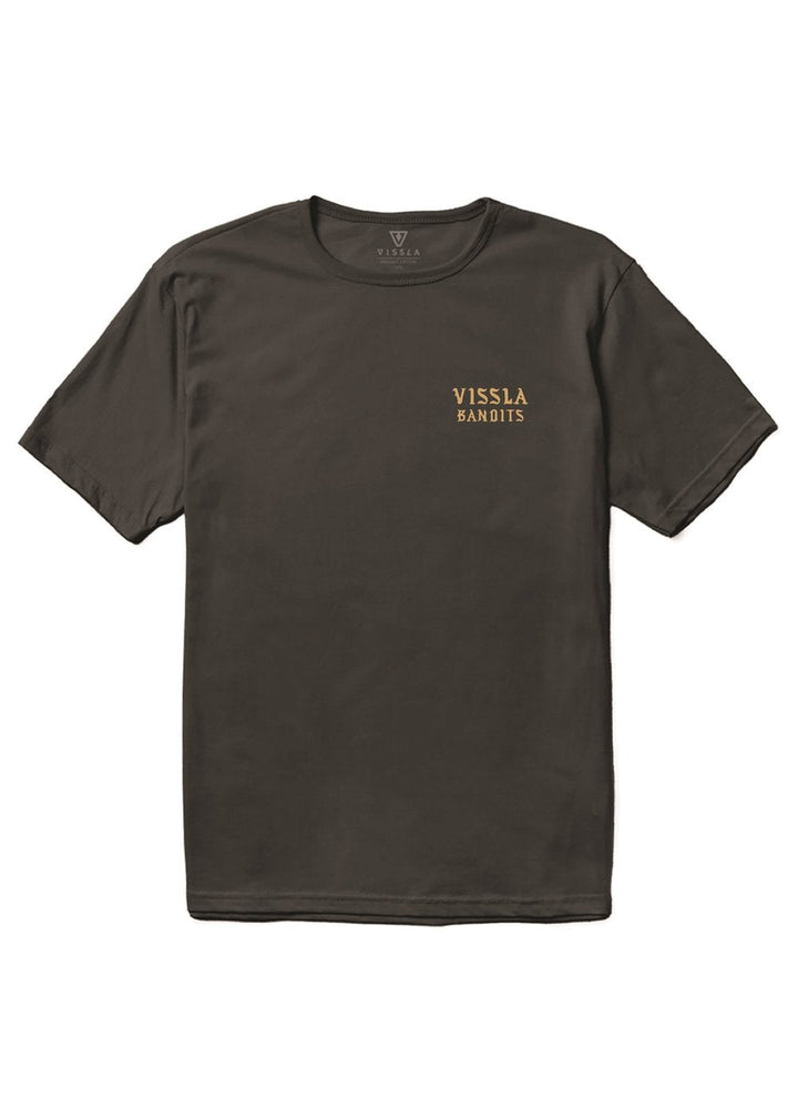 Vissla Bandit Organic Tee in Phantom, view 2