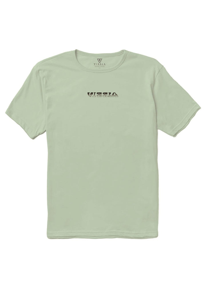 Vissla Breakers Organic Tee in Agave, view 2