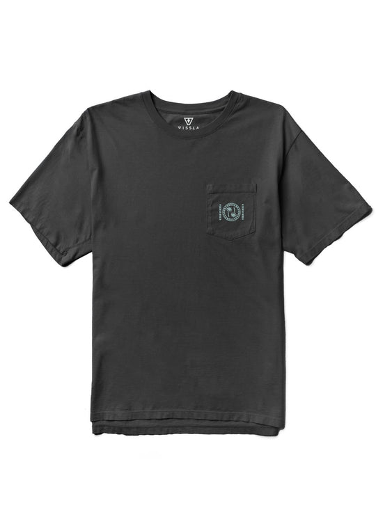 Vissla Upside Down Organic PKT Tee - Phantom