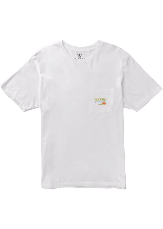 Vissla Bali Belly Premium PKT Tee - White