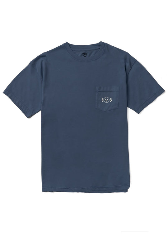 Vissla Lounge Premium PKT Tee - Navy