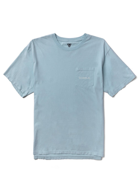 Vissla Out The Window PKT Tee - Chambray