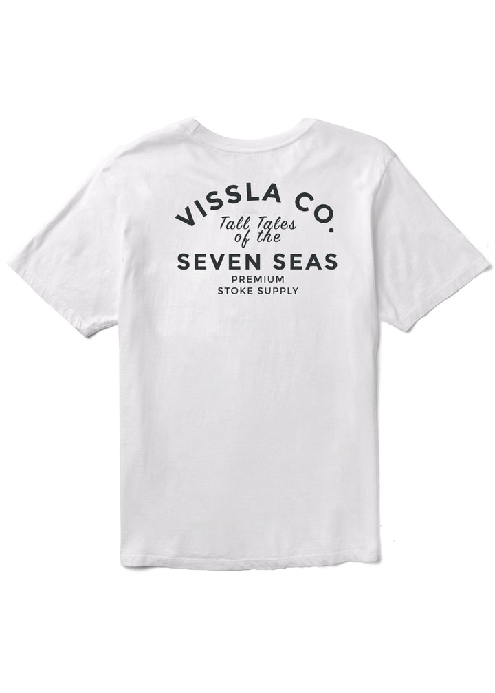 Vissla Premium Stoke PKT Tee - white